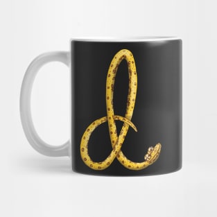 D - Green tree python Mug